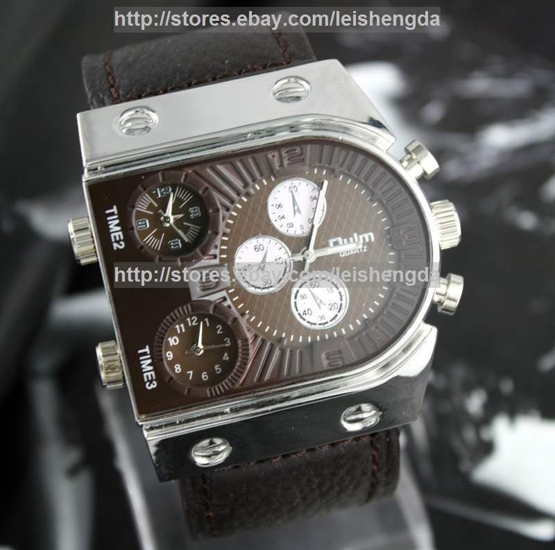 mens watch brown in Wristwatches