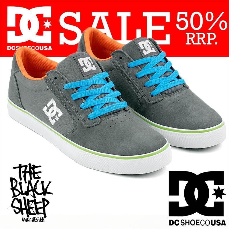 DC SHOE CO GATSBY 2 BATTLESHIP MENS SKATE BOARD SHOES/TRAINERS 50% 