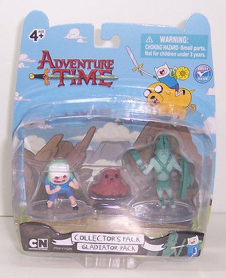 Adventure Time Finn and Jake Cartoon Network NEW Gladiator Pack FREE 