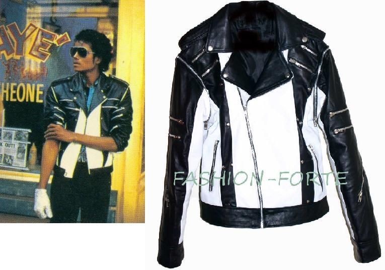 Michael jackson pepsi leather jacket=Sizes XS  5XL=Available in Faux 