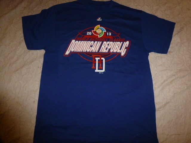   Mens Apparel 2013 DOMINICAN REPUBLIC World Classic Jersey Shirt