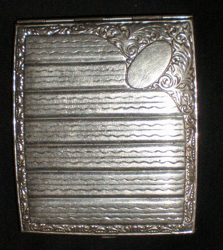 Antique Vintage Rare Russian CCCP Soviet Cigarette Case Holder Box 