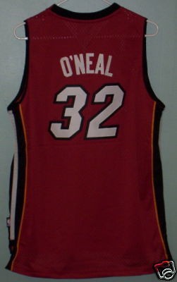 Shaq ONeal Heat Reebok Swingman Youth Jersey XL New