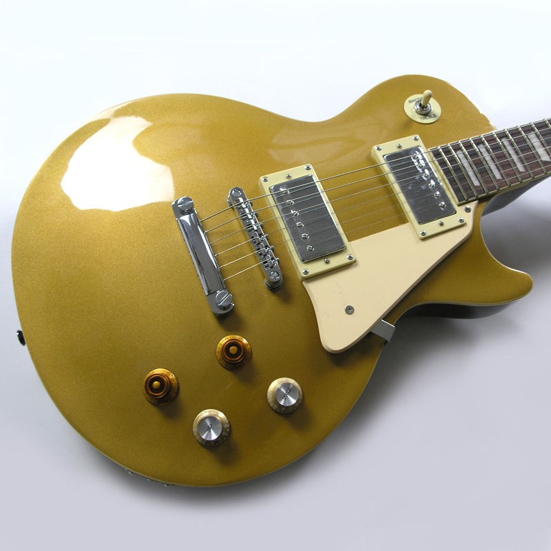 Joe Bonamassa style Gold top Les paul standard electric guitar