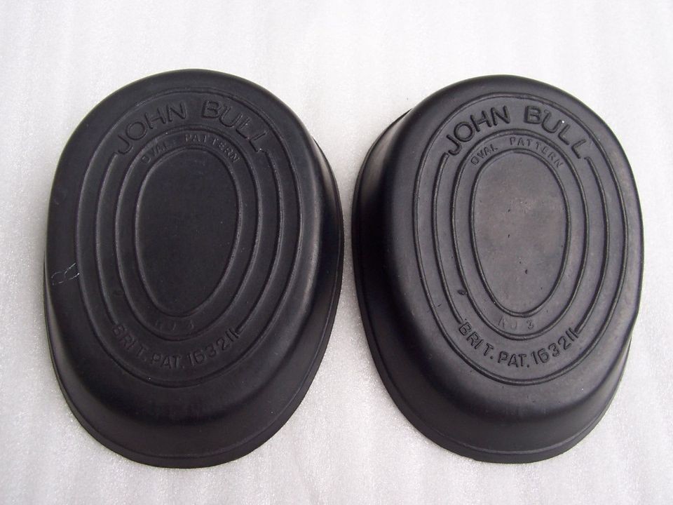 JOHN BULL #3 GAS TANK KNEE PAD RUBBER GRIP SET PRE WAR BSA ROYAL 