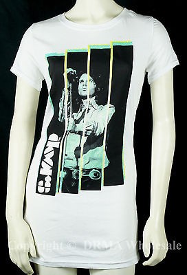   THE DOORS Jim Morrison Stripe Girl Junior Tunic T Shirt S M L XL NEW