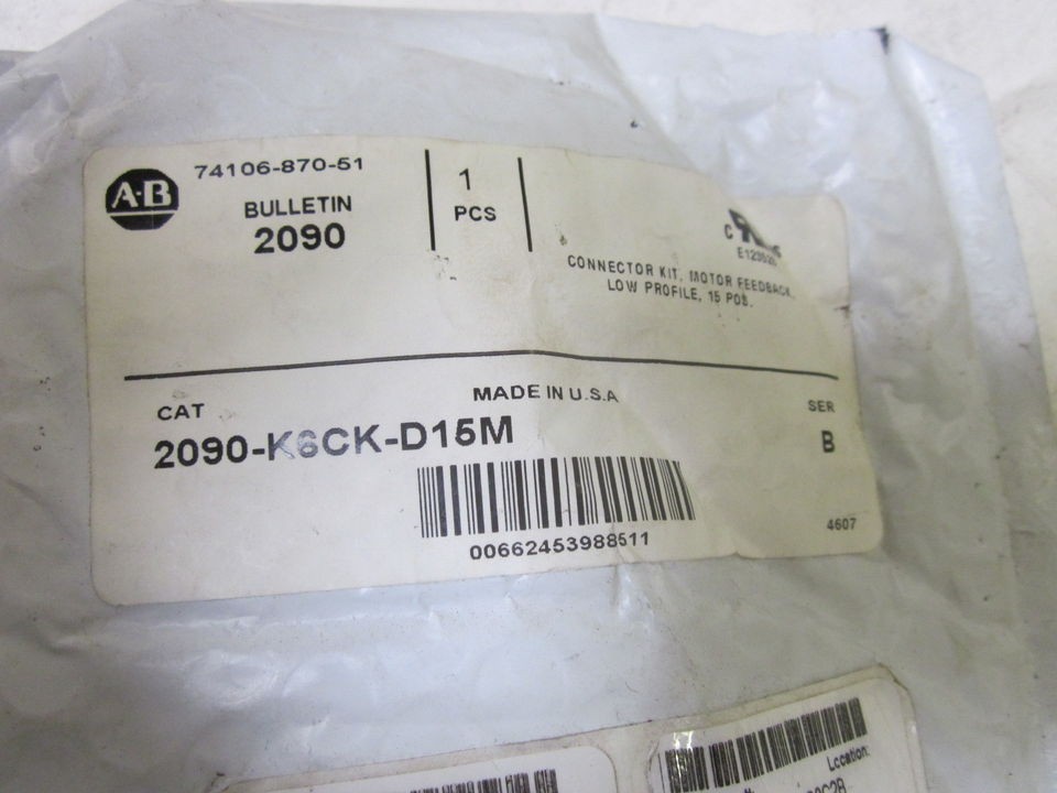 allen bradley 2090 k6ck d15m new in a factory bag