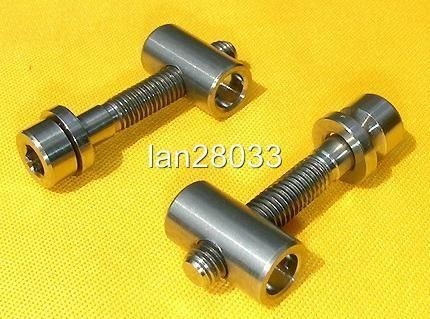 Titanium Seatpost Bolts for Easton EC70 offset&EA70