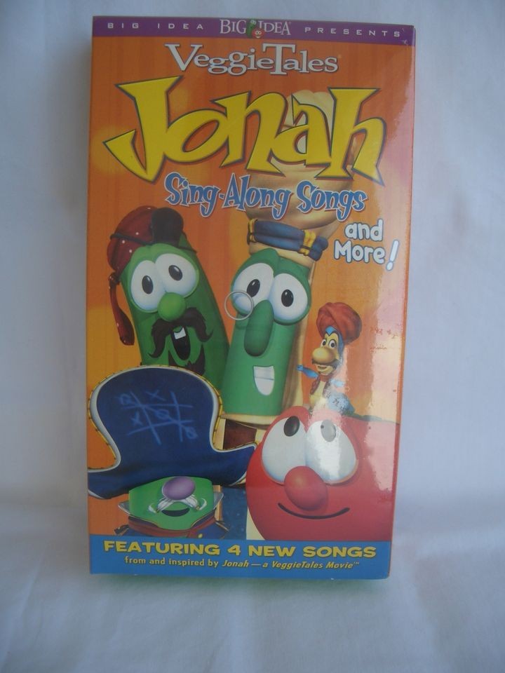 Veggie Tales Vhs Jonah Sing Along Songs And More Sealed On Popscreen