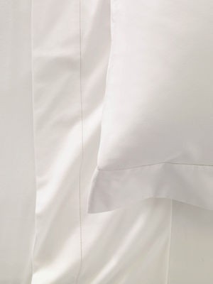 ELEGANT BRAND NEW SFERRA VILLETTA BED LINENS IN WHITE COLOR