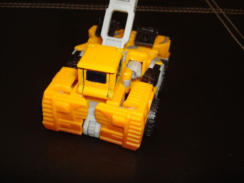 Kasias Transformers Micromasters Construction Squad Yellow Truck B1