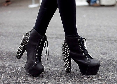 jeffrey campbell lita spike in Boots