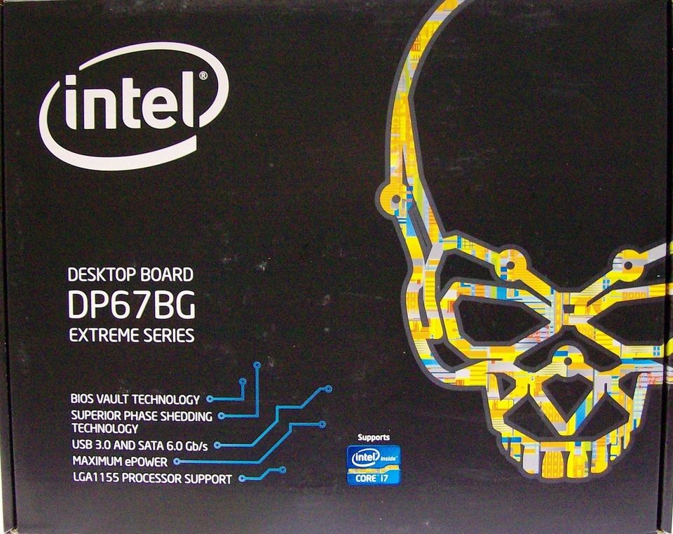 Intel BOXDP67BGB3 DP67BGB3 ATX DDR3 LGA1155 New Retail Box With 