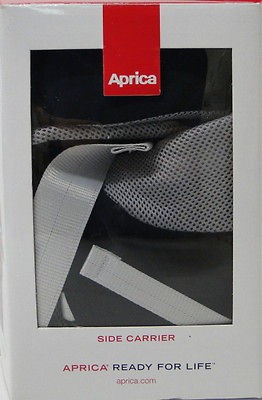 APRICA SIDE CARRIER 1763708 JET SET BLACK Baby Infant Sling