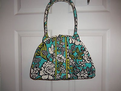   BRADLEY PURSE, ISLAND BLOOMS, NWOT, GREAT DESIGN, LOTS OF ORGANIZER