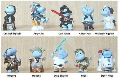 kinder surprise set happy hippo star wars 2002  14 99 0 