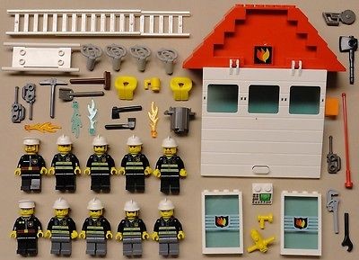   Firemen Firefighter Minifigures CITY TOWN Minifigs People GUYS c6769