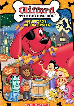 clifford big red dog cliffords big halloween dvd new brand