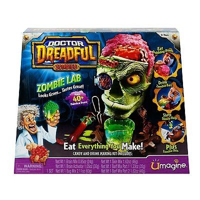 Doctor Dreadful Zombie Lab Head   Edible Experiments   Dr Dreadful 