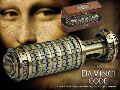 da vinci code large cryptex prop replica noble location united kingdom 