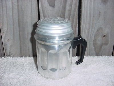 vitage ferrara italian aluminum small coffee pot shake time left