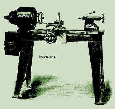   Turning lathe Motor Head Gap Lathes woodworking tools MANUAL on CD