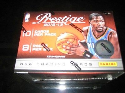 2012 13 PRESTIGE BOX ANTHONY DAVIS KYRIE IRVING AUTO RC ? KOBE BRYANT 