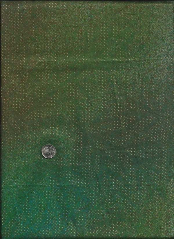 NEW Quilting Sewing Cotton Batik Fabric Metallic KeyWest Rich Green 