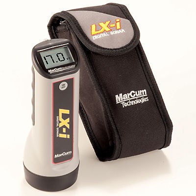 New MarCum LX I Digital Handheld Sonar Fish Finder Depth 299 Feet Made 