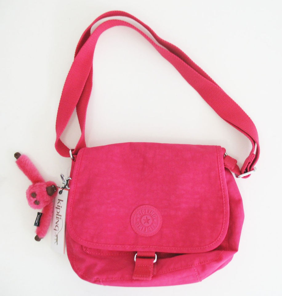 kipling maceio crossbody brink pink bag hb6269 nwt