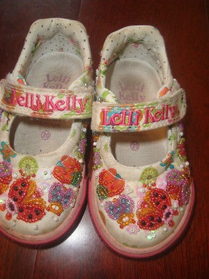 toddler girls shoes lelli kelly size 4 used 