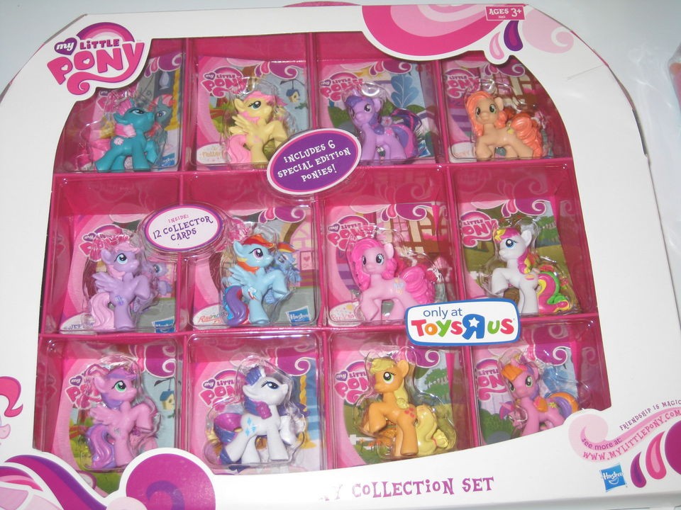 My LITTLE PONY Friendship is Magic set 12 ponies 6 exclusive 