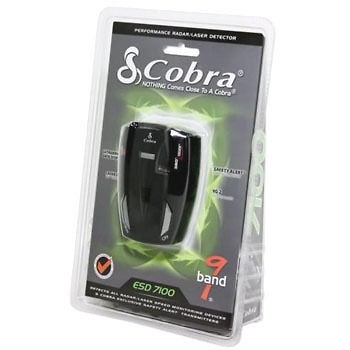 NEW Cobra Car Radar 9 BAND 360° Detector ESD 7100 Laser ESD7100