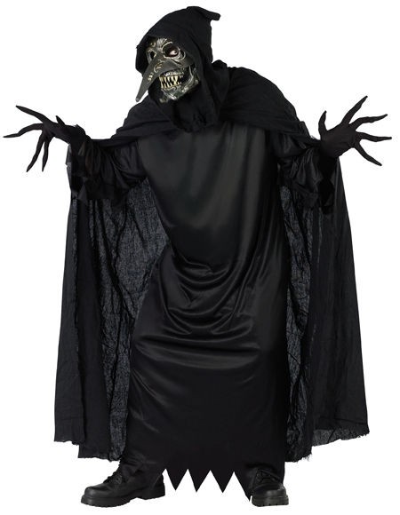 HALLOWEEN SCARY MASQUERADE CARNIVAL CREEPER MENS COSTUME NEW