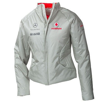 SALE VODAFONE McLAREN MERCEDES (XS) 30 32 LADIES FEMALE PADDED 