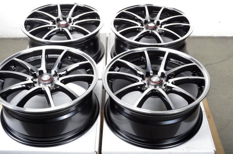 16 5x100 5x114.3 Rims Tiburon Sonata Legend Civic Elantra RSX TSX 5 