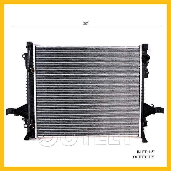 03 10 VOLVO XC90 NEW RADIATOR 2.5 L5/ 2.9 3.2 L6/ 4.4 V8 A/T 2003 2010 