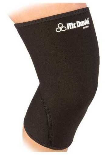 MCDAVID NEOPRENE KNEE SUPPORT SLEEVE   CONTOURED & DARTED FOR OPTIMUM 