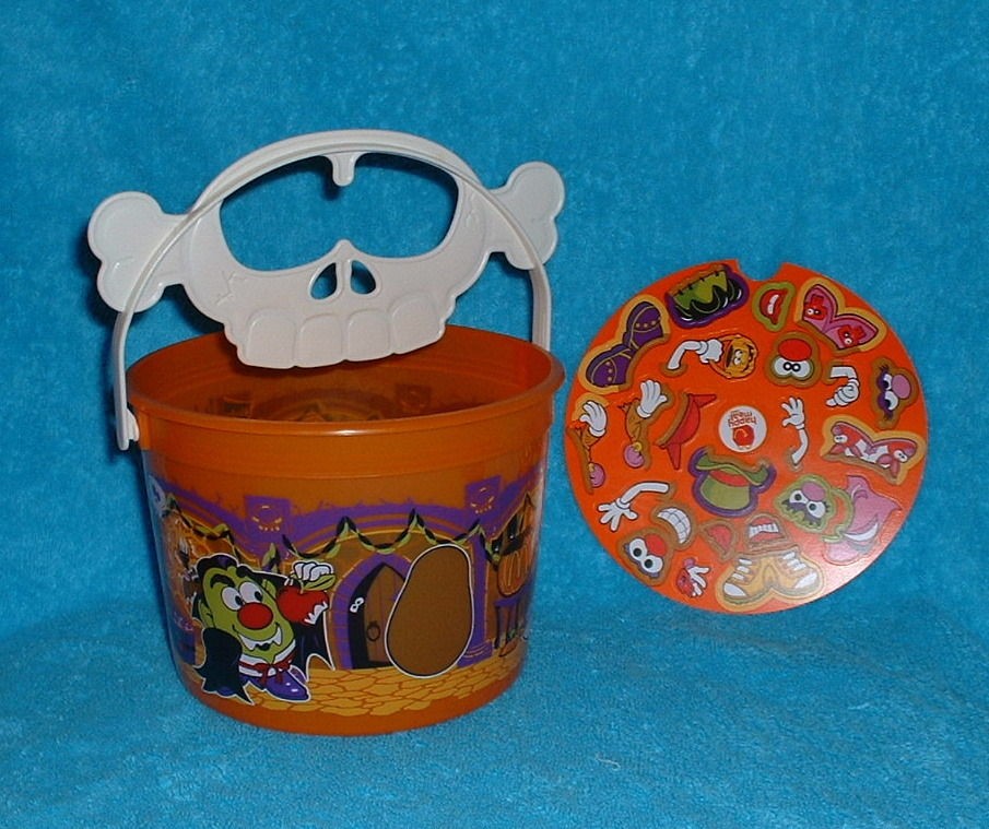 2010 McDonalds Mr. Potato Head Halloween Happy Meal Bucket