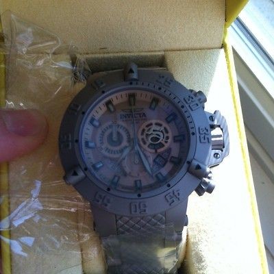   Subaqua Noma III Swiss Made Chronograph Shot Blast Finish Watch NEW