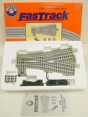 Super Price  New Mint Lionel 6 12047 FasTrack O72 Remote Wye Switch