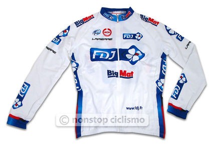 francaise des jeux 2012 team long sleeve jersey 2xl 6