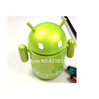   robot android music speaker amplifiers for USB  TF card FM computer