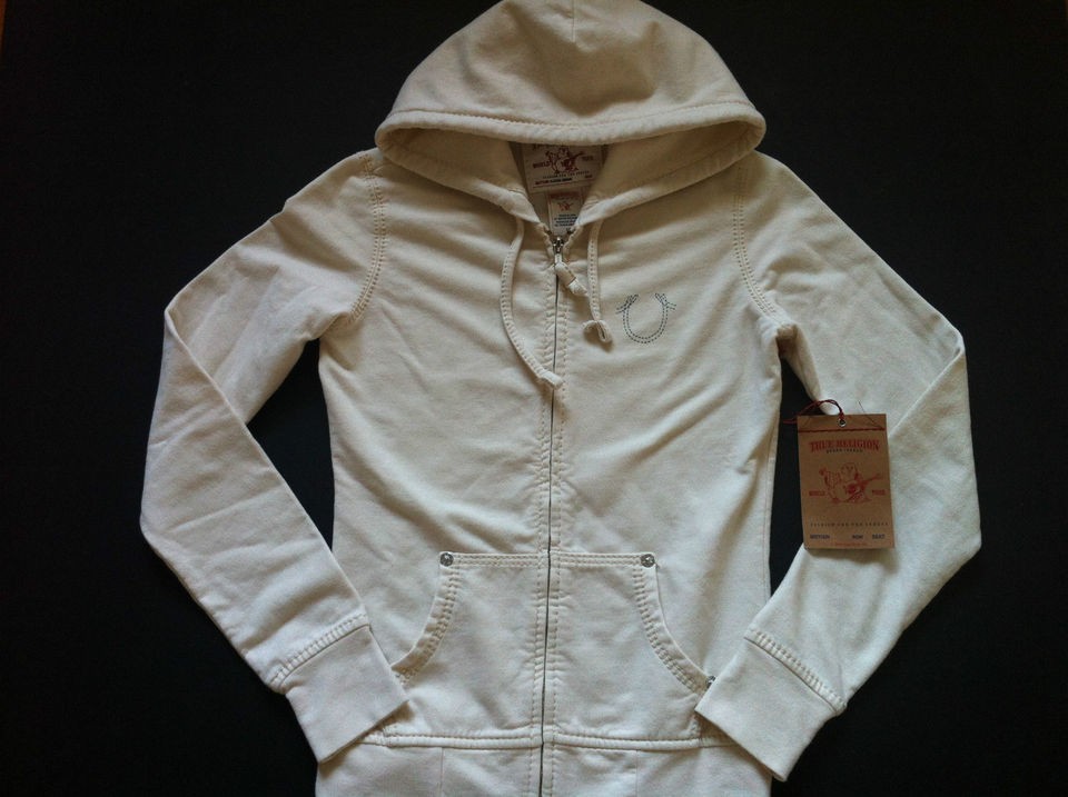   JEANS Womens XS, S, M, LONESTAR Hoodie Sweatshirt NATURAL $158 NWT