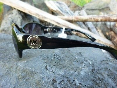 Michael Kors Women Signature MK Logo Sunglasses Blk Silver M3610S 