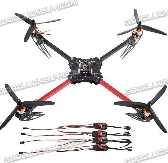 X525 V3 QuadCopter Friber Glass Folding ARF PNP Set KK Flight Board 