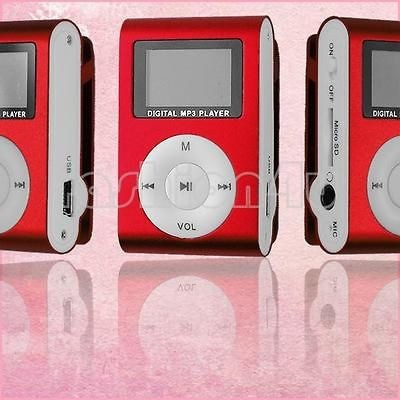   Clip LCD Display support 16 GB Micro SD TF Digital  Music Player