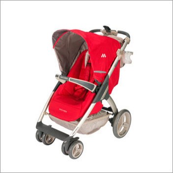 Maclaren Grand Tour Lx scarlet champagne Stroller Frame