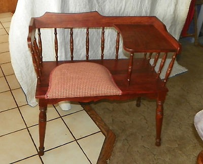 cherry telephone bench gossip bench bn5  299