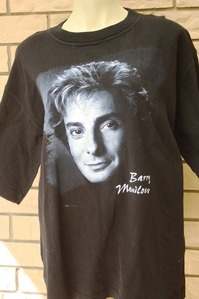 Barry Manilow World Tour 1996 T Shirt with Australian venues